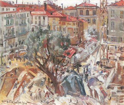 New Building in Monte Carlo by Lovis Corinth